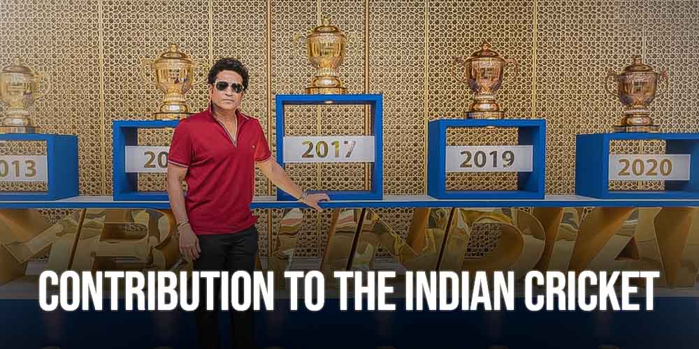 sachin tendulkar contribution to the indian cricket