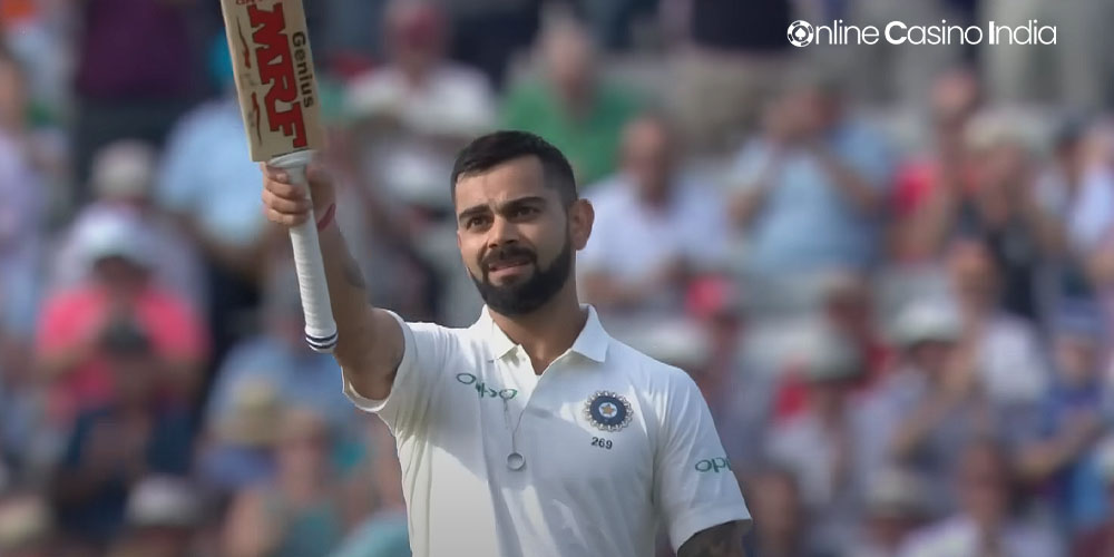 virat kohli after scoring century